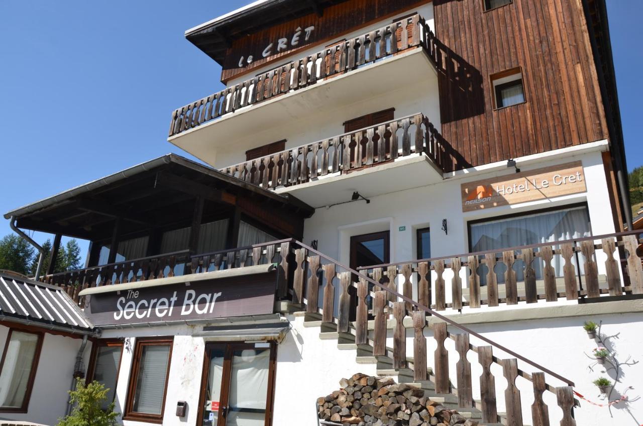 Hotel Le Cret Les Deux Alpes Exteriör bild