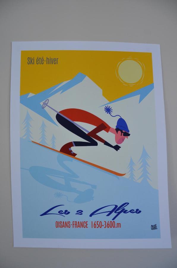 Hotel Le Cret Les Deux Alpes Exteriör bild