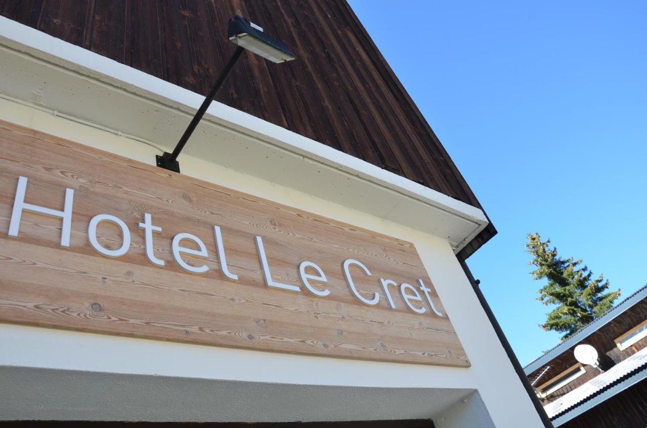 Hotel Le Cret Les Deux Alpes Exteriör bild