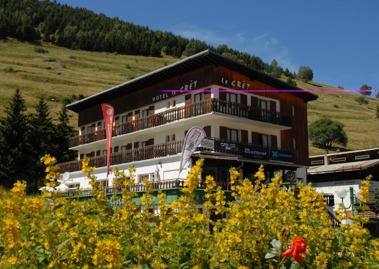 Hotel Le Cret Les Deux Alpes Exteriör bild